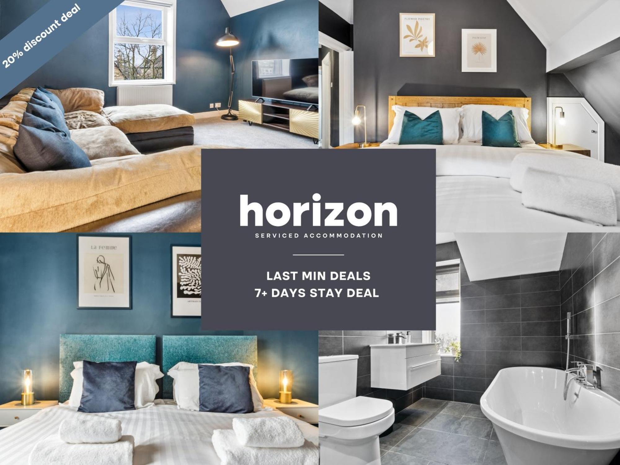 Free Parking - Penthouse - Business Stays - Relocating - St Harrogate Eksteriør billede